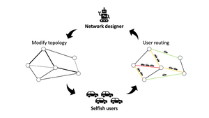 Transport network design for vehicle routing: results on path addition and capacity reduction